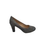 Pantofi dama Juliet 40, material textil, gri