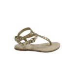 Sandale dama Divided, 39, imitatie de piele, auriu