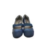 Balerini dama Top, 37, imitatie de piele, albastru - imagine 3