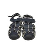 Sandale dama 39, imitatie de piele, material textil, bleumarin - imagine 3
