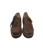 Pantofi barbati Almsach, 42, piele intoarsa, maro - imagine 3