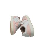 Adidasi copii Fila, 33, imitatie de piele, alb roz - imagine 4