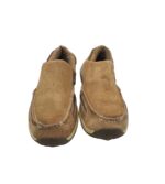 Mocasini barbati Atlas, 45, piele intoarsa, maro - imagine 3