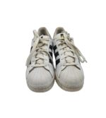 Adidasi dama Adidas, 36, imitatie de piele, piele, alb - imagine 3