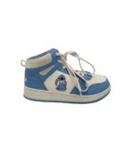 Adidasi dama 41, imitatie de piele, alb albastru
