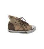 Tenisi dama Steeds, 41, piele intoarsa, material textil, Imblaniti, bej