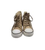 Tenisi dama Steeds, 41, piele intoarsa, material textil, Imblaniti, bej - imagine 3