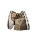 Tenisi dama Steeds, 41, piele intoarsa, material textil, Imblaniti, bej - imagine 4