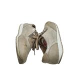 Adidasi dama Caprice, 39, piele intoarsa, material textil, bej - imagine 4