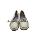 Mocasini dama Tommy Hilfiger, 37, piele, alb - imagine 3