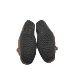 Mocasini dama Si 40, piele intoarsa, bej - imagine 5