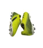 Adidasi copii Adidas, 38, imitatie de piele, galben - imagine 4