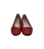 Balerini dama Esmara 38, imitatie de piele, rosu - imagine 3