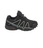 Adidasi barbati Salomon, 44, material textil, GoreTex, negru