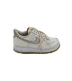 Adidasi barbati Nike, 43, piele intoarsa, piele, alb