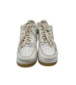 Adidasi barbati Nike, 43, piele intoarsa, piele, alb - imagine 3