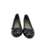 Balerini dama M&S, 37, imitatie de piele, negru - imagine 3