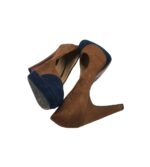 Pantofi dama Graceland, 39, material textil, maro - imagine 4