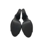 Sandale dama Trufjfle, 38, material textil, negru - imagine 5