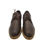 Pantofi barbati Kigili, 44, piele, maro - imagine 3