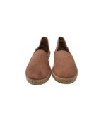Espadrile dama Verbenas, 36, piele intoarsa, bej - imagine 3