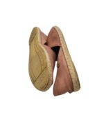 Espadrile dama Verbenas, 36, piele intoarsa, bej - imagine 4