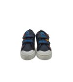 Tenisi copii 24, imitatie de piele, negru - imagine 3
