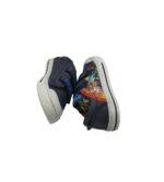 Tenisi copii 24, imitatie de piele, negru - imagine 4