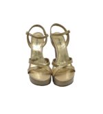 Sandale dama Via Uno, 36, imitatie de piele, piele, bej - imagine 3