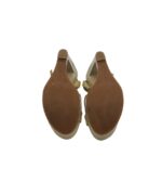 Sandale dama Via Uno, 36, imitatie de piele, piele, bej - imagine 5