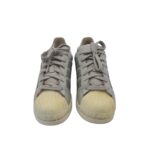 Adidasi dama Adidas, 38, piele, gri - imagine 3