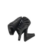 Sandale dama 5th Avenue 39, piele, negru - imagine 4
