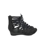 Sandale dama Graceland, 39, material textil, negru