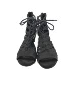 Sandale dama Graceland, 39, material textil, negru - imagine 3