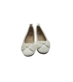 Balerini copii 28, imitatie de piele, alb - imagine 3