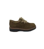 Pantofi dama 39, piele intoarsa, maro