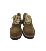 Pantofi dama 39, piele intoarsa, maro - imagine 3