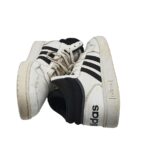 Adidasi barbati Adidas, 48, imitatie de piele, alb negru - imagine 4