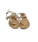Sandale dama Primark, 38, imitatie de piele, alb - imagine 3