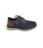 Adidasi barbati Rieker, 41, imitatie de piele, material textil, bleumarin