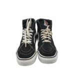 Tenisi barbati Vans, 42, piele intoarsa, material textil, negru - imagine 3