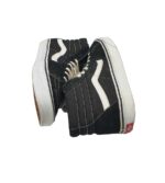 Tenisi barbati Vans, 42, piele intoarsa, material textil, negru - imagine 4