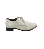 Pantofi barbati  47, imitatie de piele, alb