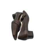 Pantofi dama Donna Carolina, 40.5, piele, maro - imagine 4