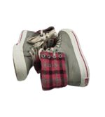 Tenisi dama Converse, 39, piele, gri - imagine 4