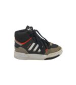 Adidasi barbati Adidas, 40, imitatie de piele, piele intoarsa, piele, negru