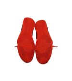 Adidasi copii Puma, 37, imitatie de piele, rosu negru - imagine 5