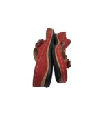 Saboti dama Fashion, 38, imitatie de piele, rosu - imagine 4