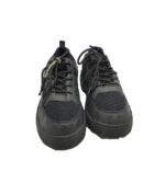 Adidasi barbati Sayota, 40, imitatie de piele, material textil, negru - imagine 3