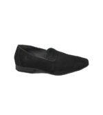 Mocasini barbati Pier One, 42, piele intoarsa, negru